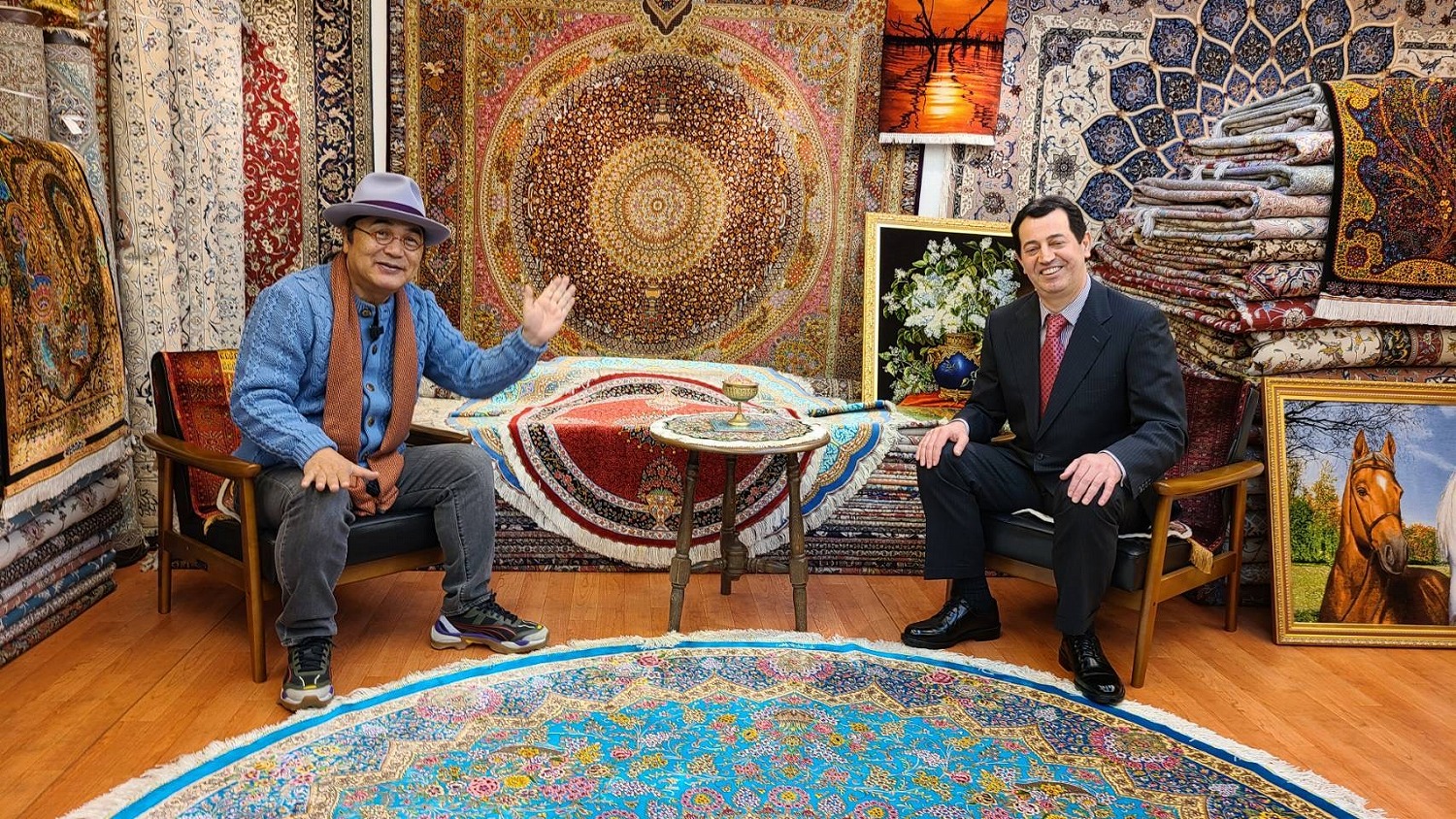 きみまろさんとアリ YouTube撮影