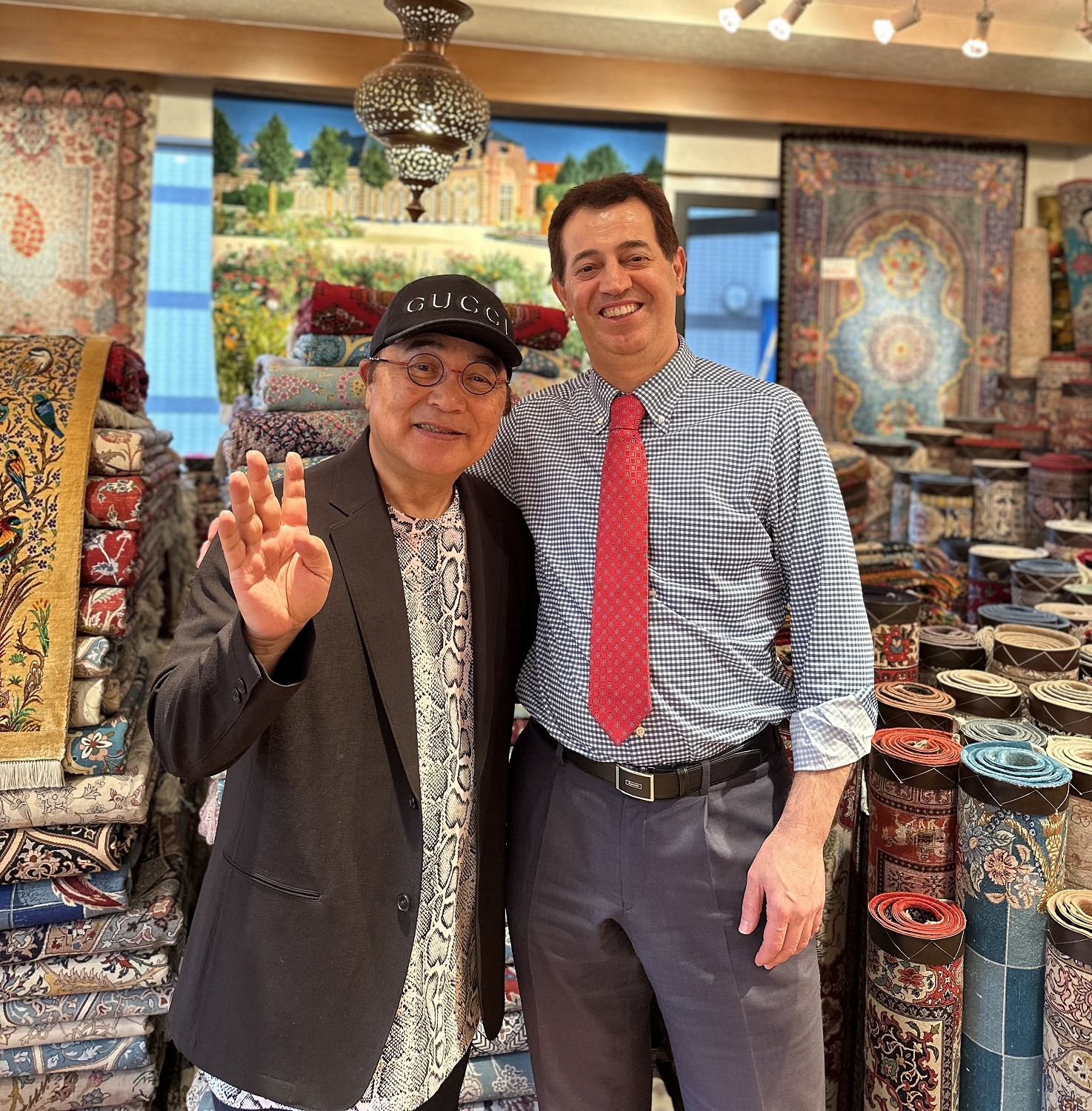 きみまろさんとアリ