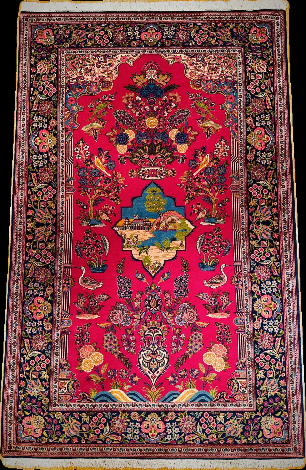 クラシックで上品なペルシャ絨毯